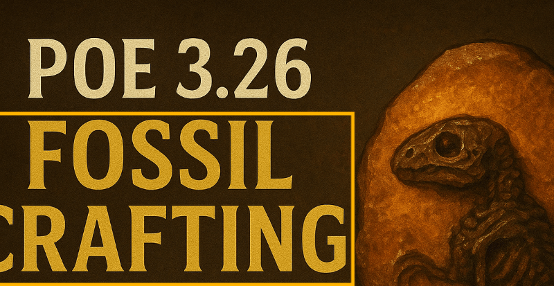 PoE 3.26 Fossil Crafting for Beginners and Experts