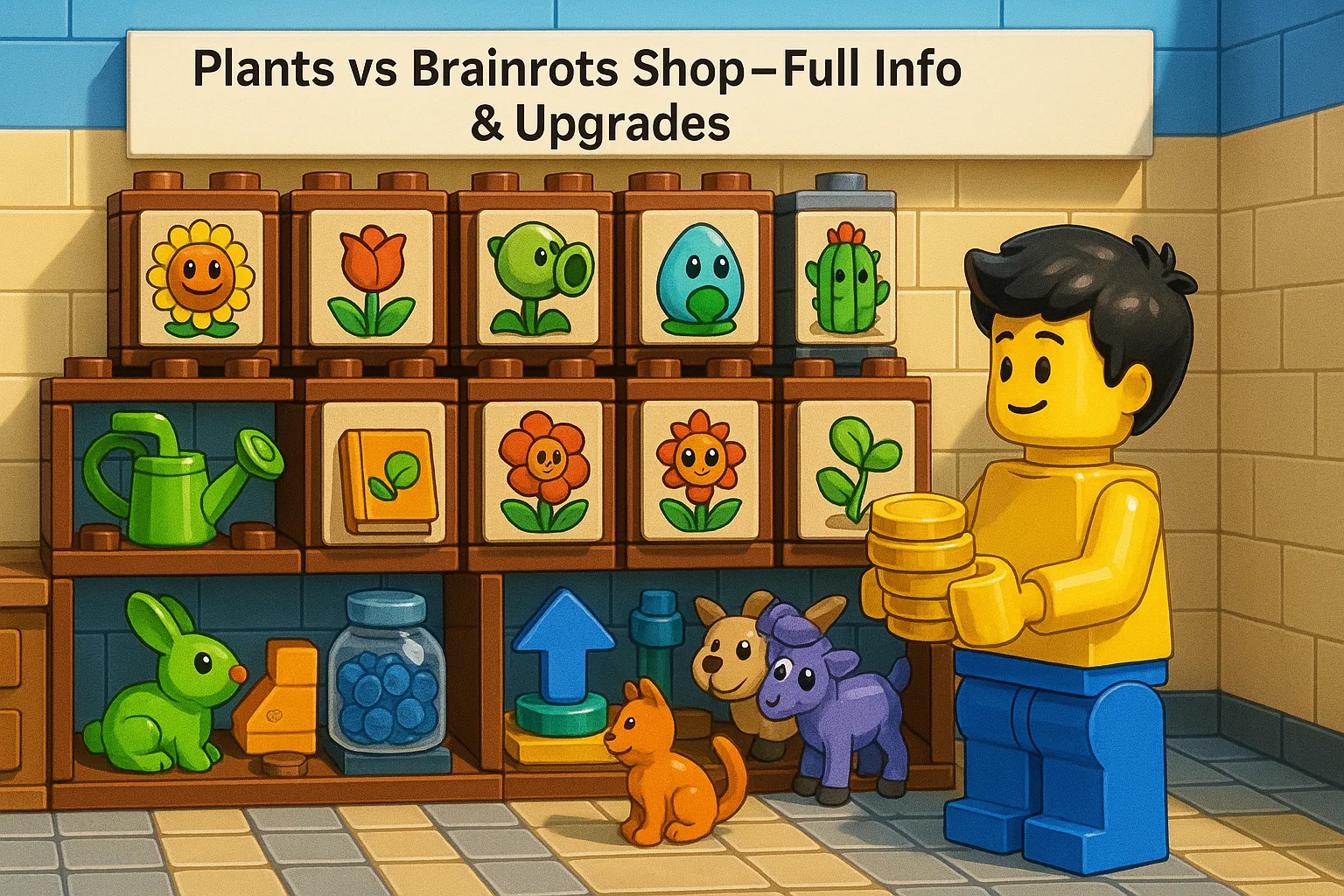 Plants vs Brainrots Store Explained – Full Shop Info and Upgrade Guide