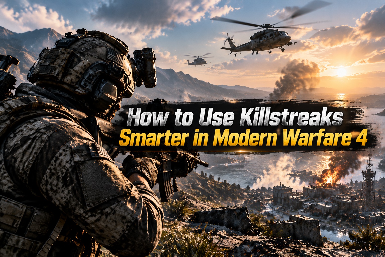 How to Use Killstreaks Smarter in Modern Warfare 4